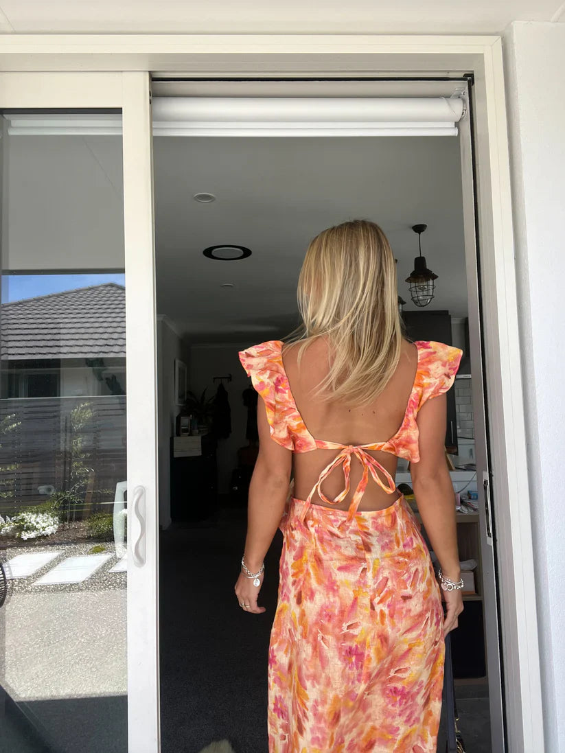 Summer Women's New Stacked Embellished Maze Dresses