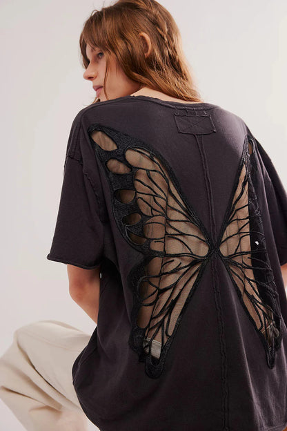 ✨This Week's Special Price ❤️Butterfly Backless Shirt