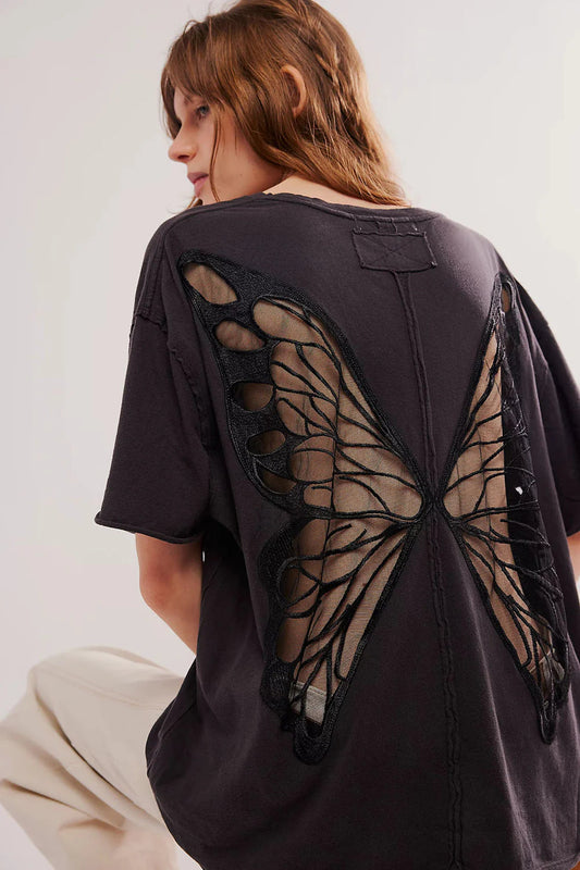 ✨This Week's Special Price ❤️Butterfly Backless Shirt