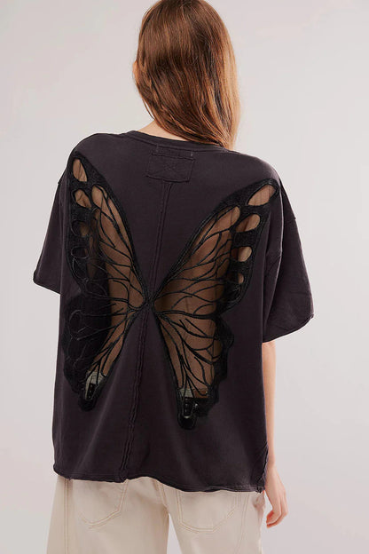 ✨This Week's Special Price ❤️Butterfly Backless Shirt