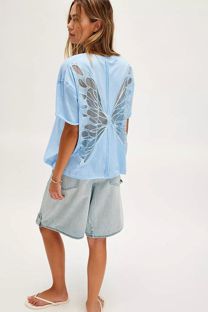 ✨This Week's Special Price ❤️Butterfly Backless Shirt