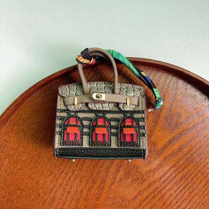 ✨This Week's Special Price ❤️Women's Jewelry Headphones Pure Leather Bag