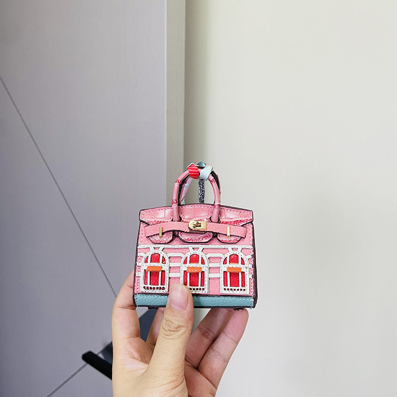 ✨This Week's Special Price ❤️Women's Jewelry Headphones Pure Leather Bag