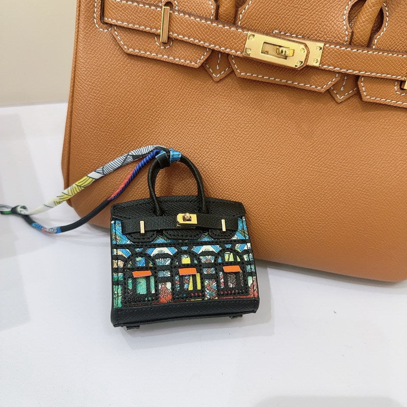 ✨This Week's Special Price ❤️Women's Jewelry Headphones Pure Leather Bag